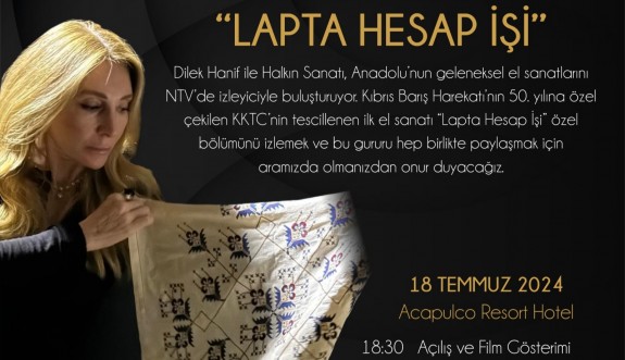 Tescilenen “Lapta Hesap İşi” için lansman düzenleniyor