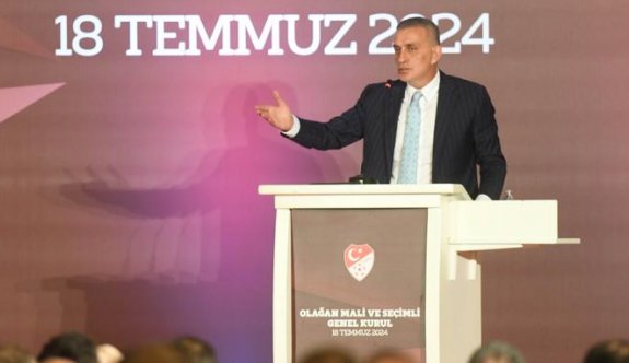 TFF’de yeni başkan Hacıosmanoğlu