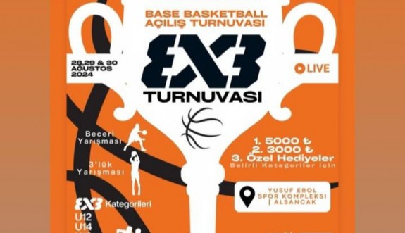 Alsancak’ta 3 x 3 Turnuvası yapılacak