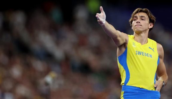 Duplantis'ten Olimpiyat ve dünya rekoru