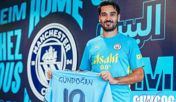 İlkay Gündoğan yeniden Manchester City'de