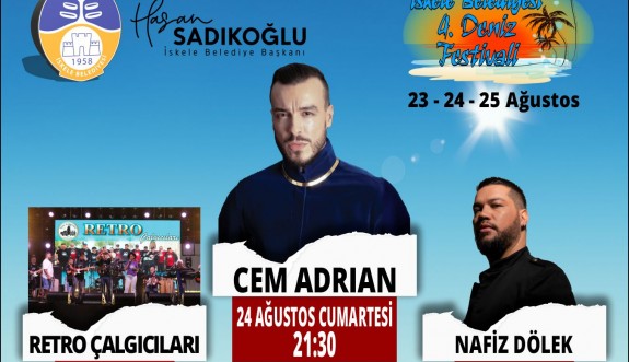 İskele Belediyesi 4. Deniz Festivali cuma günü başlıyor