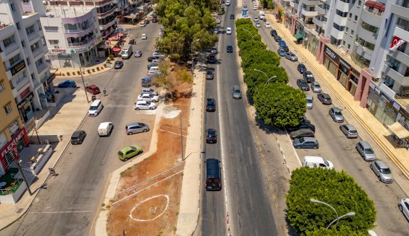 Kaliland bölgesindeki peyzaj düzenleme projesi başladı