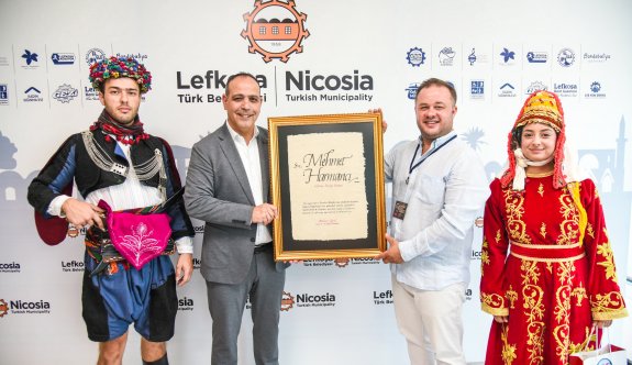 LTB Başkanı Harmancı halk dansları festivali ekiplerini kabul etti