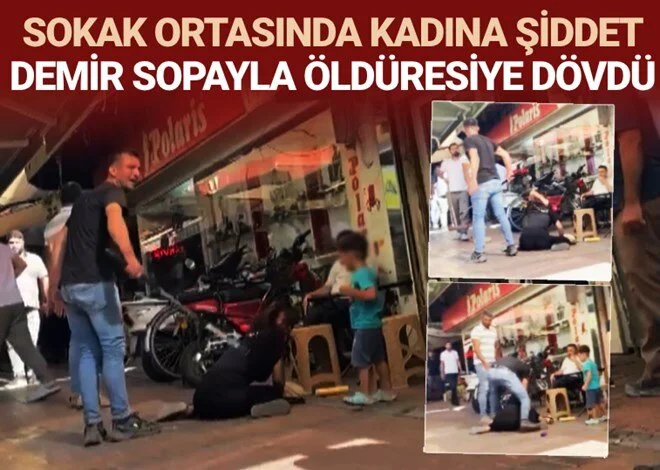 Sokak ortasında öldüresiye dayak