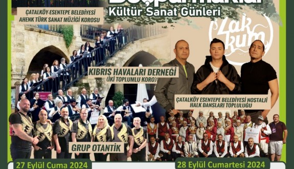 "12. Beşparmak Kültür Sanat Günleri” yarın başlıyor