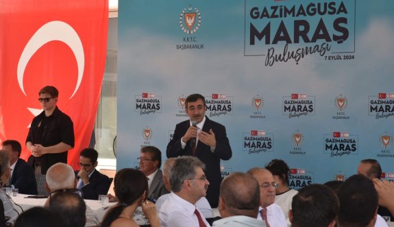 Başbakanlık Gazimağusa’da Cevdet Yılmaz’ın da katılımıyla “Gazimağusa Maraş Buluşması” etkinliği düzenledi