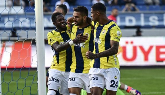 Fenerbahçe ilk yarıda fişi çekti