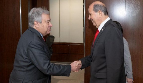 Gözler, Tatar-Guterres görüşmesinde