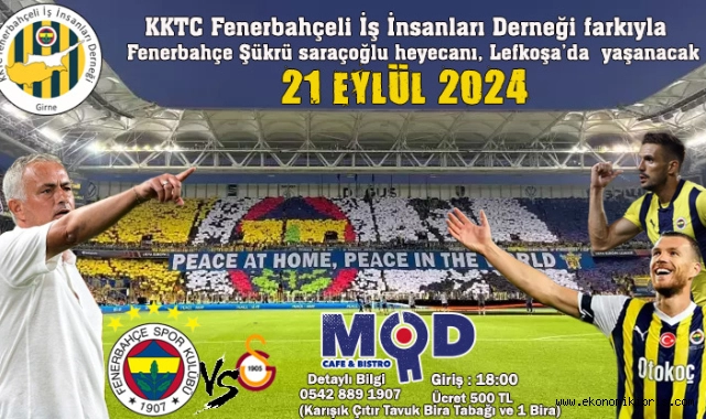 KKTC Fbider Fenerbahçe - Galatasaray maçı için Lefkoşa tribünü kuruyor