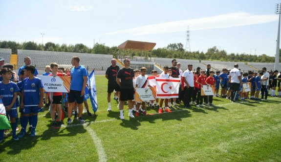 KKTC U12 Milli Takımı Azerbaycan'da açılışa katıldı..!