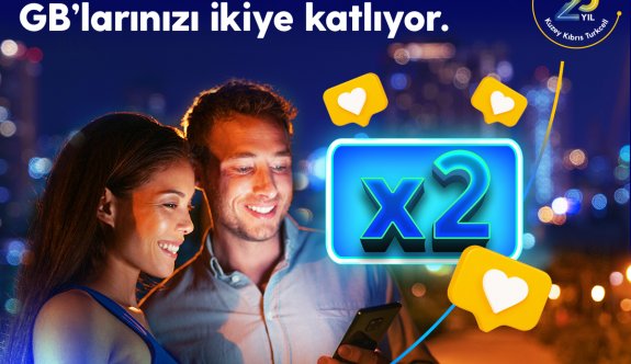 Kuzey Kıbrıs Turkcell’den dolu dolu internet