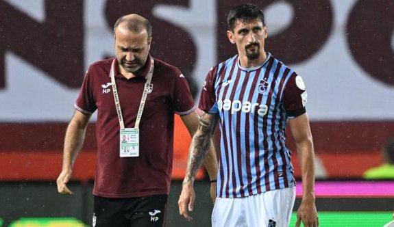 Trabzonspor’da Saviç sakatlandı