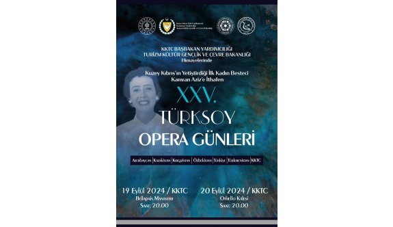 TÜRKSOY Opera Günleri 19 Eylül’de başlıyor