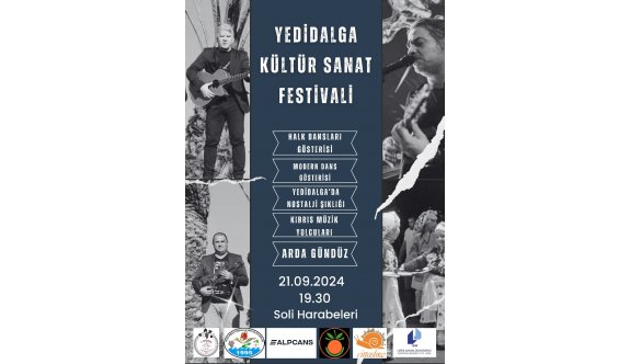 “Yedidalga Kültür Sanat Festivali” cumartesi yapılıyor