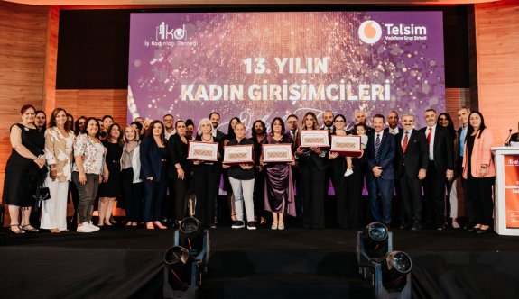 13. Yılın Kadın Girişimcileri Ödül Töreni yapıldı