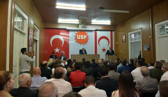 UBP PM  "Meclis Başkanlık seçimi tamamlandı"