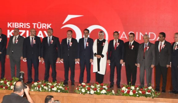 Kıbrıs Türk Kızılayı’nın 50. kuruluş yıl dönümü kutlandı