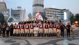 İskele Belediyesi Halk Dansları Topluluğu, Makedonya’da festivale katıldı