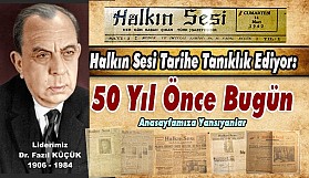 Halkın Sesi Tarihe Tanıklık Ediyor: 50 Yıl Önce Bugün Ana Sayfamıza Yansıyanlar