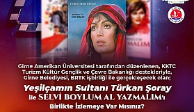 Türkan Şoray GAÜ'nün konuğu olarak KKTC'ye geliyor