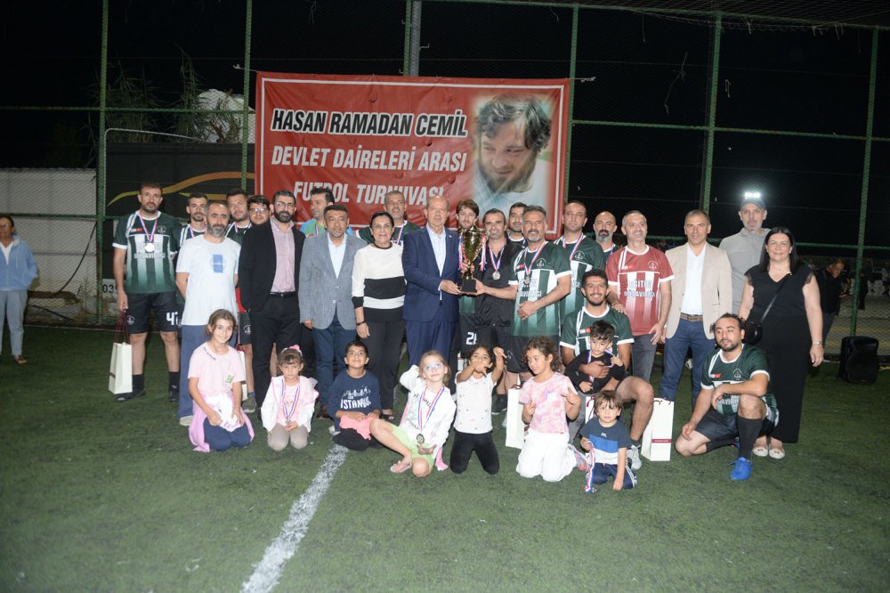 Hasan Ramadan Cemil Turnuvasında şampiyon İlköğretim Dairesi